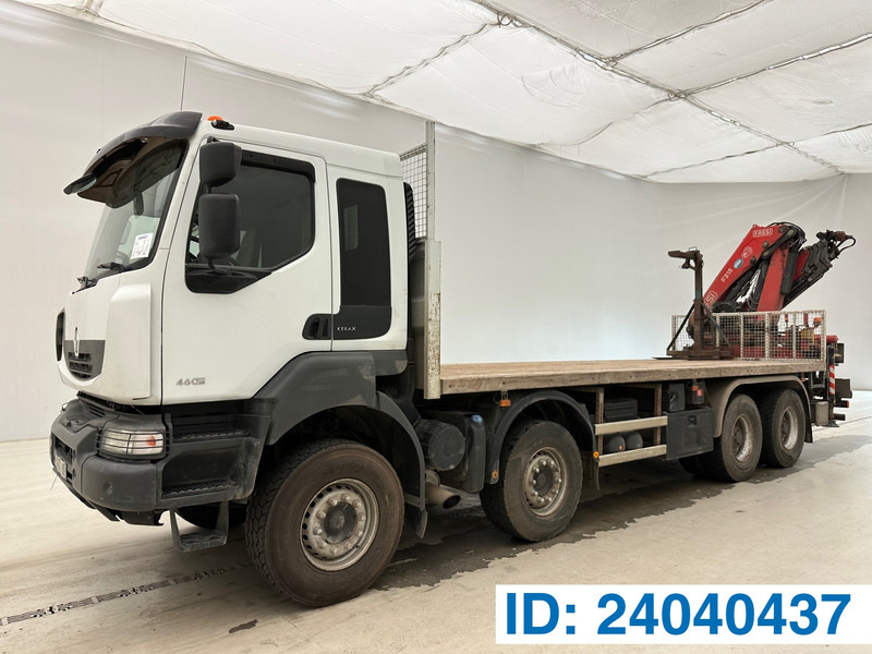 Renault Kerax 460 DXi - 8x4 - Nákladní automobil valníkový/ Plošinový, Auto s hydraulickou rukou: obrázek 1 Renault Kerax 460 DXi - 8x4 - Nákladní automobil valníkový/ Plošinový, Auto s hydraulickou rukou: obrázek 1