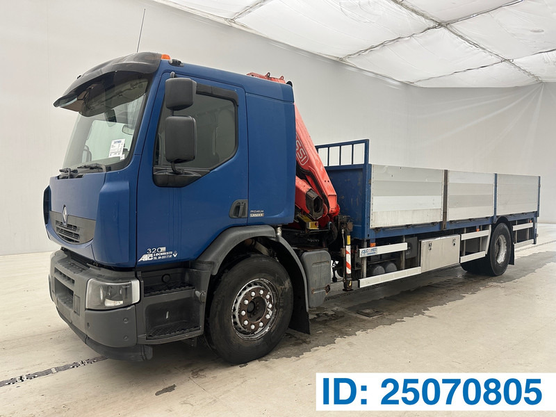 Renault Premium Lander 320 DXi* - Nákladní automobil valníkový/ Plošinový, Auto s hydraulickou rukou: obrázek 1 Renault Premium Lander 320 DXi* - Nákladní automobil valníkový/ Plošinový, Auto s hydraulickou rukou: obrázek 1