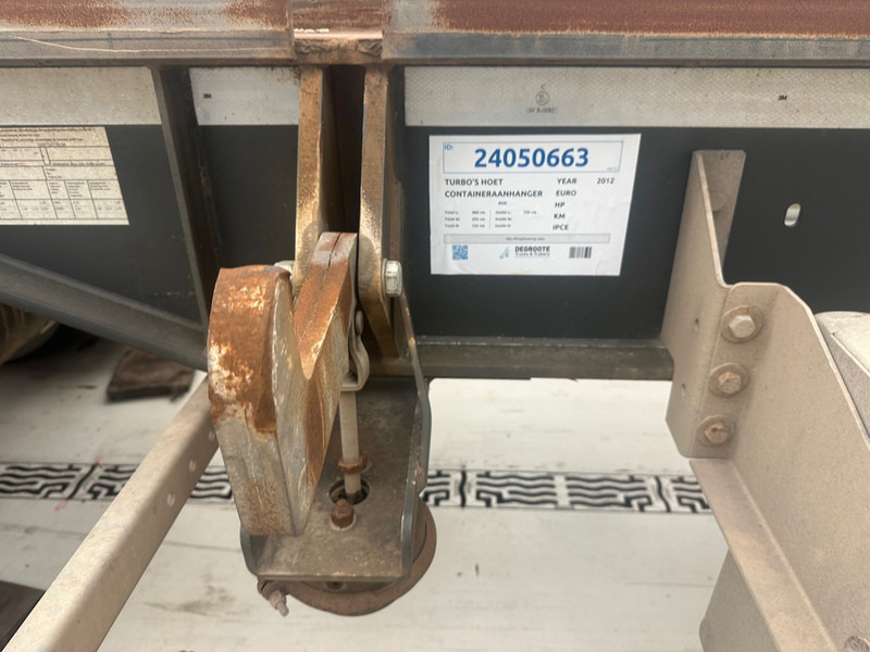 Kontejnerovy přívěs/ Výměnná nástavba TURBO'S HOET BDF systeem: obrázek 10 Kontejnerovy přívěs/ Výměnná nástavba TURBO'S HOET BDF systeem: obrázek 10