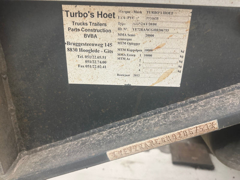 Kontejnerovy přívěs/ Výměnná nástavba TURBO'S HOET BDF systeem: obrázek 11 Kontejnerovy přívěs/ Výměnná nástavba TURBO'S HOET BDF systeem: obrázek 11