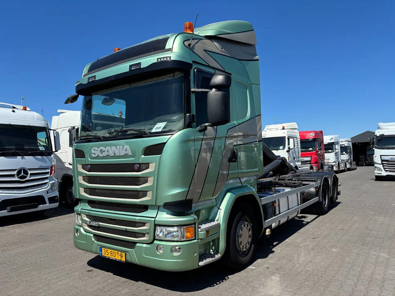 Scania R490 6x2 Euro 6 Retarder VDL Hooklift - Nákladní auto - kabelový systém: obrázek 1 Scania R490 6x2 Euro 6 Retarder VDL Hooklift - Nákladní auto - kabelový systém: obrázek 1