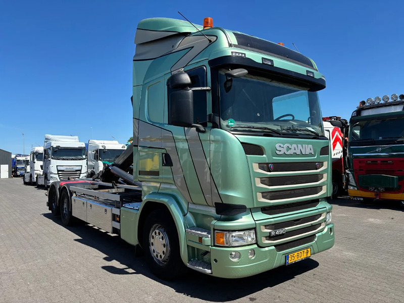 Scania R490 6x2 Euro 6 Retarder VDL Hooklift - Nákladní auto - kabelový systém: obrázek 2 Scania R490 6x2 Euro 6 Retarder VDL Hooklift - Nákladní auto - kabelový systém: obrázek 2