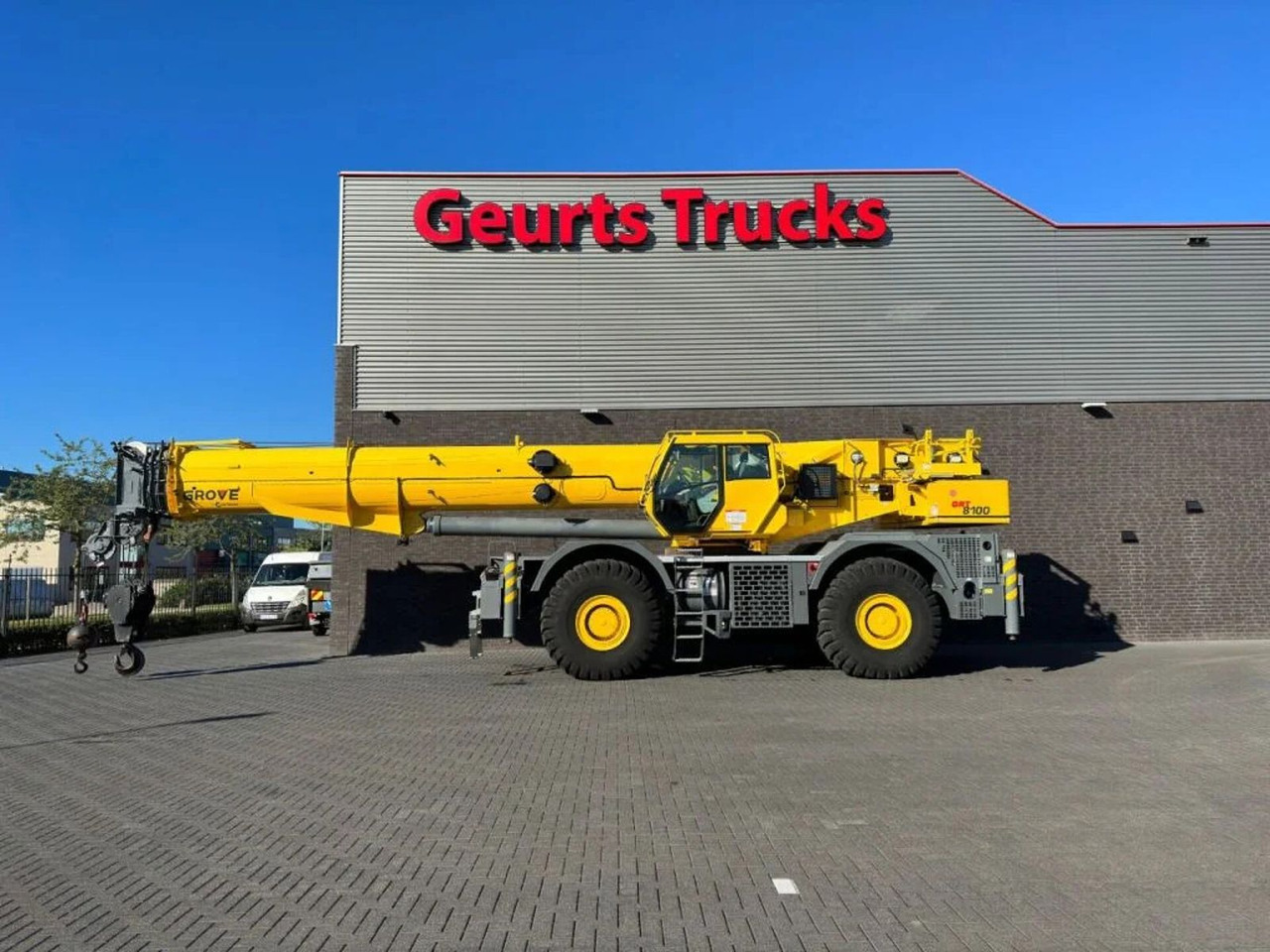 Grove GRT8100 ROUGH TERRAIN CRANE - Věžový jeřáb: obrázek 5 Grove GRT8100 ROUGH TERRAIN CRANE - Věžový jeřáb: obrázek 5