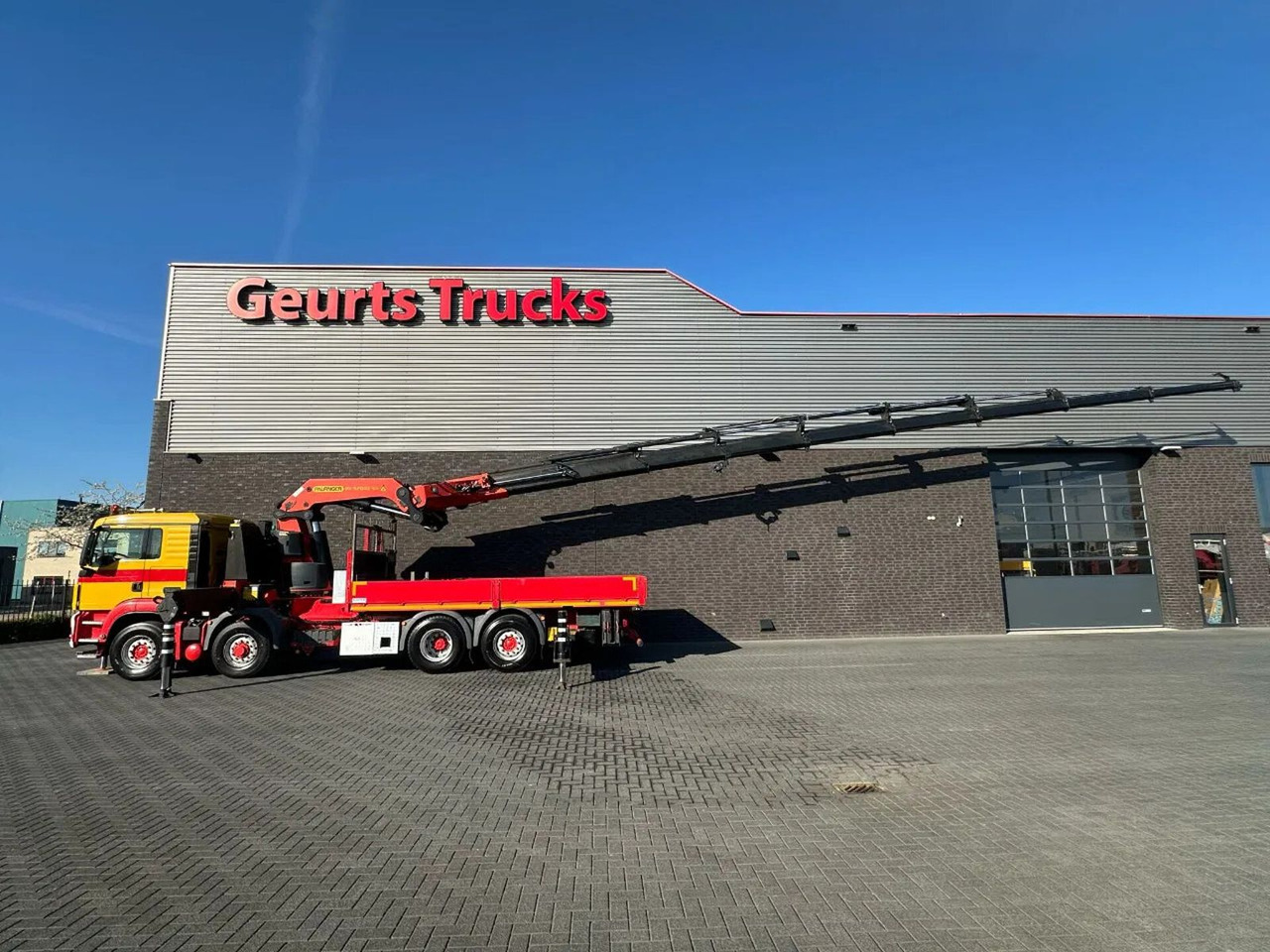 MAN 35.480 8X4H-6 BL MET PALFINGER PK92002-SH H KRAA - Auto s hydraulickou rukou: obrázek 4 MAN 35.480 8X4H-6 BL MET PALFINGER PK92002-SH H KRAA - Auto s hydraulickou rukou: obrázek 4