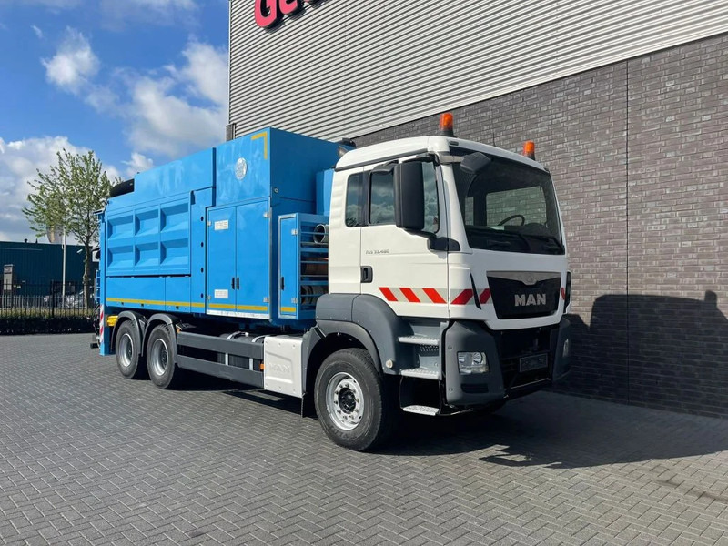 Čistič odpadových jam MAN MTS SAUGBAGGER/SUCTIONEXCAVATOR/GRONDZUIGER: obrázek 6