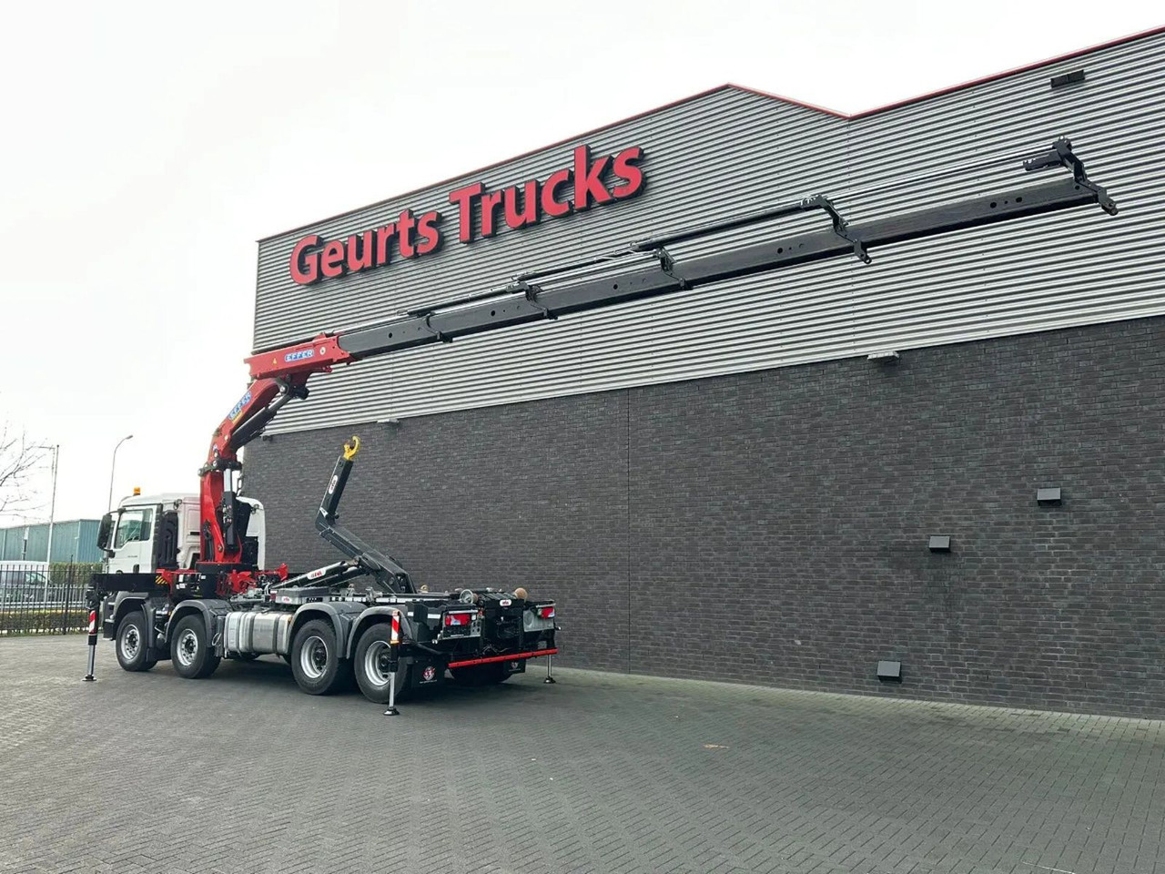 MAN TGS 35.460 8X4 BL+ HYVA 18.55.S HAAKARMSYSTEEM E - Hákový nosič kontejnerů, Auto s hydraulickou rukou: obrázek 3 MAN TGS 35.460 8X4 BL+ HYVA 18.55.S HAAKARMSYSTEEM E - Hákový nosič kontejnerů, Auto s hydraulickou rukou: obrázek 3