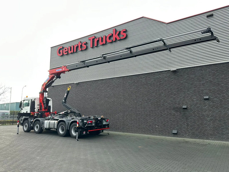 MAN TGS 35.460 8X4 BL+ HYVA 18.55.S HAAKARMSYSTEEM EFFER 395-5 KRAAN/KRAN/CRANE/GRUA - Hákový nosič kontejnerů, Auto s hydraulickou rukou: obrázek 3 MAN TGS 35.460 8X4 BL+ HYVA 18.55.S HAAKARMSYSTEEM EFFER 395-5 KRAAN/KRAN/CRANE/GRUA - Hákový nosič kontejnerů, Auto s hydraulickou rukou: obrázek 3