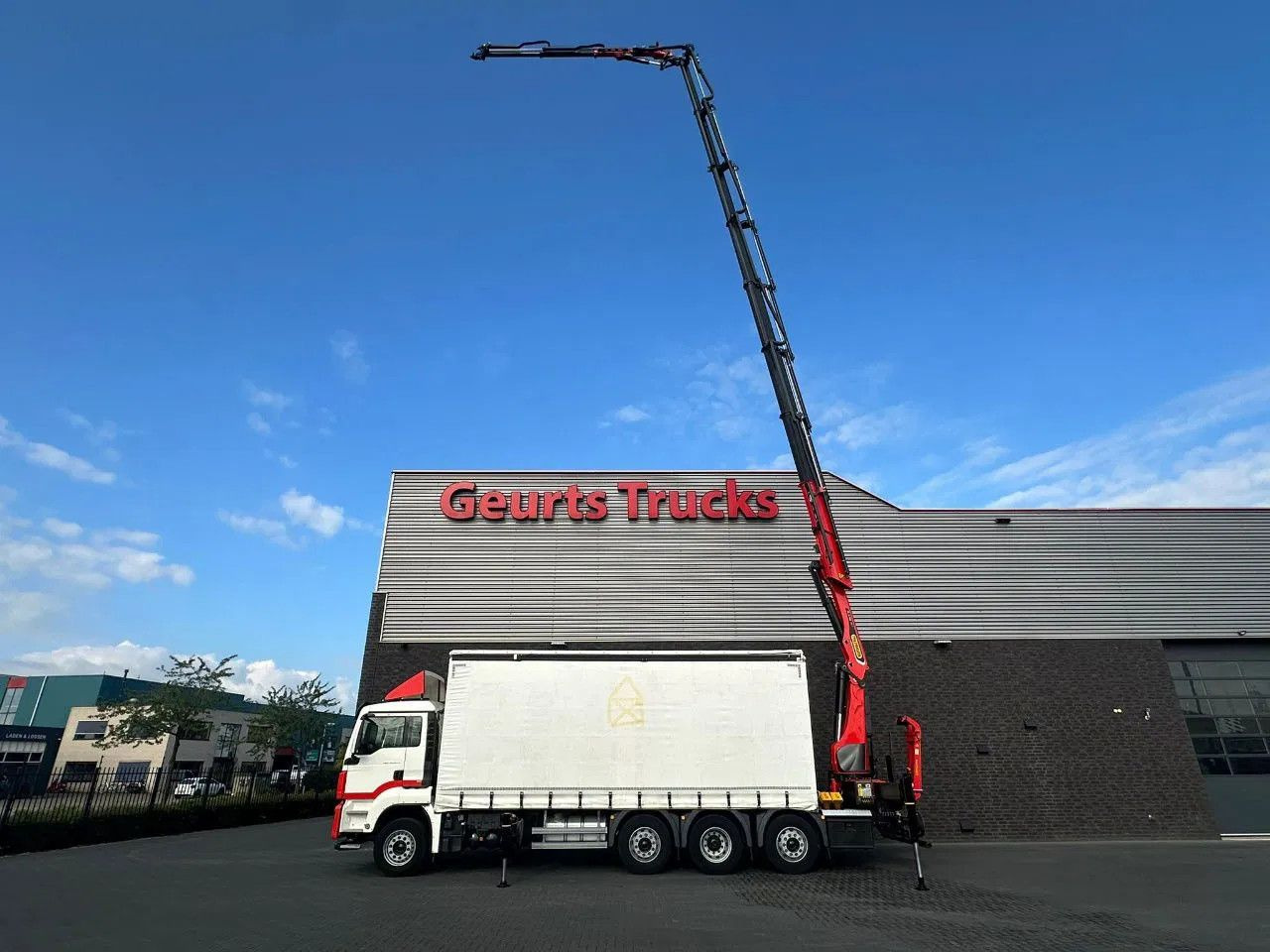 Auto s hydraulickou rukou MAN TGS 35.470 8X2 SCHUIFZEIL MET PALFINGER PK37.002: obrázek 6