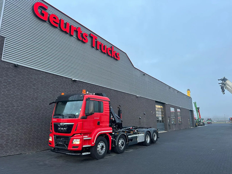 Hákový nosič kontejnerů, Auto s hydraulickou rukou MAN TGS 35.500 8X4H-6 MET MULTILIFT ULT T 21 S51 HAAKARMSYSTEEM + HIAB X-HIPRO 192 E-4 KRAAN/CRANE/KRAN/GRUA: obrázek 9 Hákový nosič kontejnerů, Auto s hydraulickou rukou MAN TGS 35.500 8X4H-6 MET MULTILIFT ULT T 21 S51 HAAKARMSYSTEEM + HIAB X-HIPRO 192 E-4 KRAAN/CRANE/KRAN/GRUA: obrázek 9