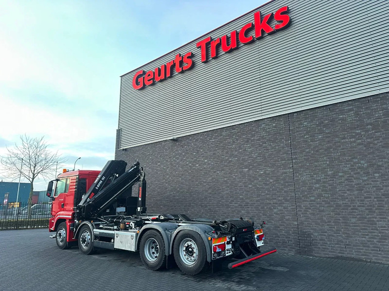 Hákový nosič kontejnerů, Auto s hydraulickou rukou MAN TGS 35.500 8X4H-6 MET MULTILIFT ULT T 21 S51 HAAKARMSYSTEEM + HIAB X-HIPRO 192 E-4 KRAAN/CRANE/KRAN/GRUA: obrázek 10 Hákový nosič kontejnerů, Auto s hydraulickou rukou MAN TGS 35.500 8X4H-6 MET MULTILIFT ULT T 21 S51 HAAKARMSYSTEEM + HIAB X-HIPRO 192 E-4 KRAAN/CRANE/KRAN/GRUA: obrázek 10