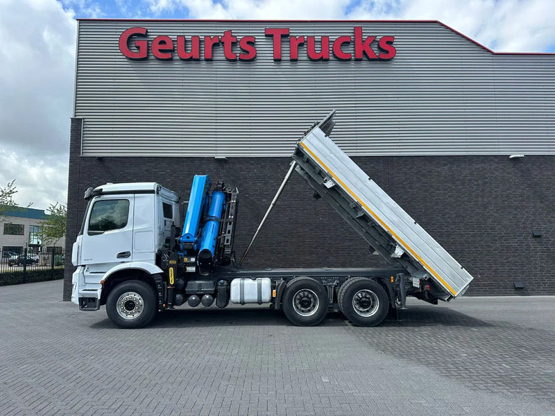 Auto s hydraulickou rukou Mercedes-Benz Arocs 3351 963-2-E 6X4 KIPPER / TIPPER + PALFINGER PK30.002 TEC7 KRAAN / KRAN / CRANE / GRUA: obrázek 18 Auto s hydraulickou rukou Mercedes-Benz Arocs 3351 963-2-E 6X4 KIPPER / TIPPER + PALFINGER PK30.002 TEC7 KRAAN / KRAN / CRANE / GRUA: obrázek 18