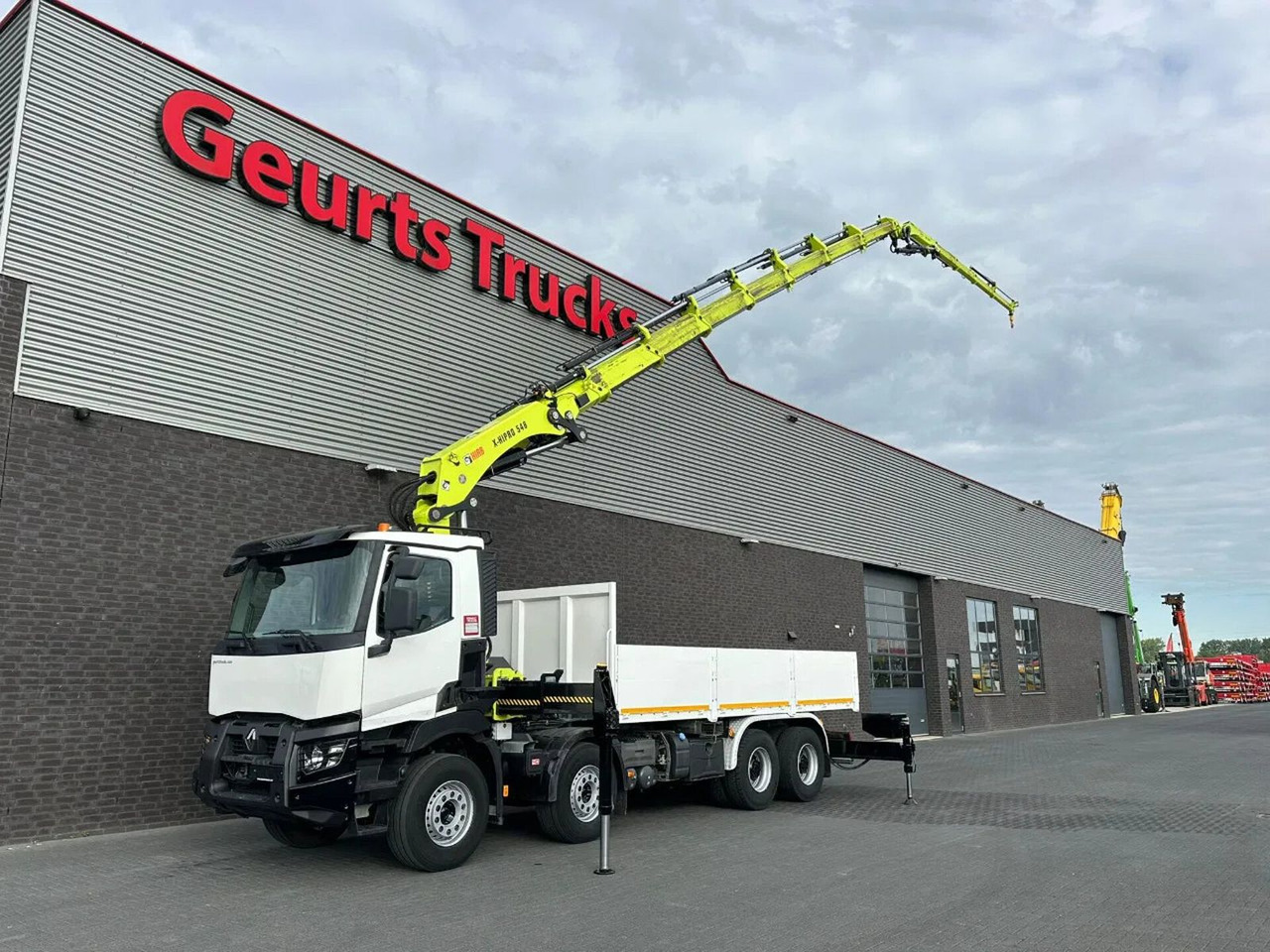 Renault C460 8X4 + HIAB X-HIPRO 548 E-7 MET JIB KRAAN / - Auto s hydraulickou rukou: obrázek 2 Renault C460 8X4 + HIAB X-HIPRO 548 E-7 MET JIB KRAAN / - Auto s hydraulickou rukou: obrázek 2