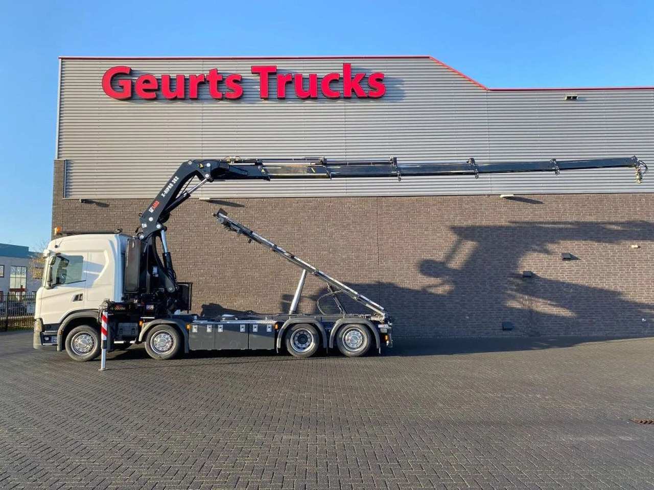 Scania G500 NGS 8X2 MET 3 ZIJDIGE KABELSYSTEEM + HIAB 3 - Hákový nosič kontejnerů, Auto s hydraulickou rukou: obrázek 1 Scania G500 NGS 8X2 MET 3 ZIJDIGE KABELSYSTEEM + HIAB 3 - Hákový nosič kontejnerů, Auto s hydraulickou rukou: obrázek 1