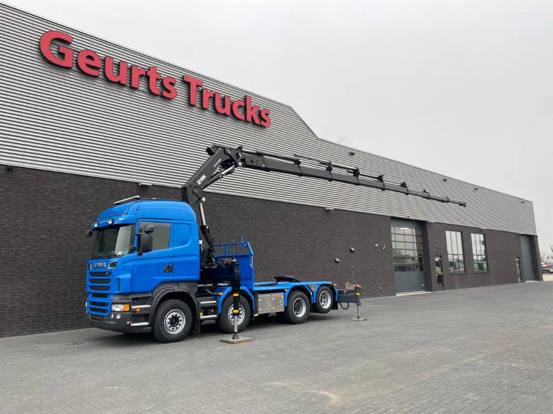 Scania R560 V8 8X2 TREKKER/BAKWAGEN + HIAB 477E-8 HIPRO KRAAN/KRAN/CRANE/GRUA - Auto s hydraulickou rukou: obrázek 4 Scania R560 V8 8X2 TREKKER/BAKWAGEN + HIAB 477E-8 HIPRO KRAAN/KRAN/CRANE/GRUA - Auto s hydraulickou rukou: obrázek 4