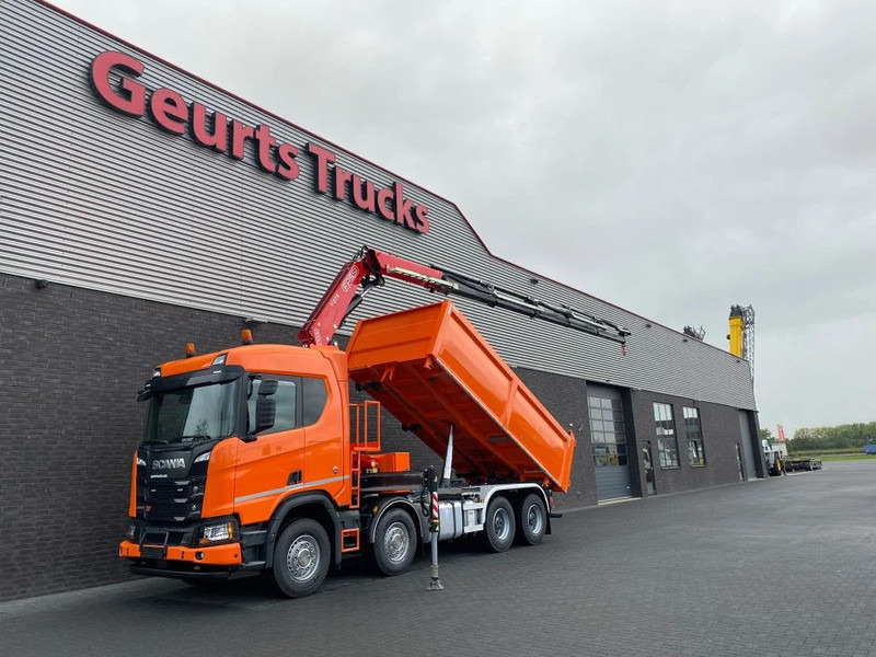 Scania R650 V8 NGS XT 8X4 + KIPPER + FASSI F275A.2.25 KRAAN/KRAN/CRANE/GRUA - Sklápěč, Auto s hydraulickou rukou: obrázek 2 Scania R650 V8 NGS XT 8X4 + KIPPER + FASSI F275A.2.25 KRAAN/KRAN/CRANE/GRUA - Sklápěč, Auto s hydraulickou rukou: obrázek 2