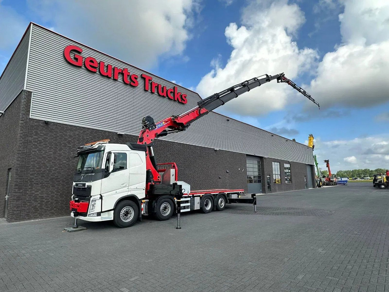 Volvo FH 540 8X2 MET HMF 9520K-K6 + JIB FJ2000-K6 KRAA - Auto s hydraulickou rukou: obrázek 2 Volvo FH 540 8X2 MET HMF 9520K-K6 + JIB FJ2000-K6 KRAA - Auto s hydraulickou rukou: obrázek 2