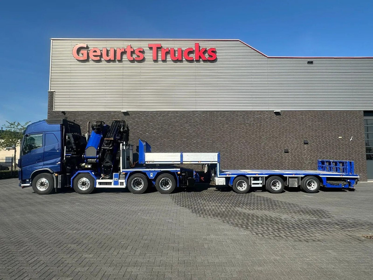 Volvo FH 540 8X4 TREKKER / BAKWAGEN MET PALFINGER PK13 - Auto s hydraulickou rukou: obrázek 1 Volvo FH 540 8X4 TREKKER / BAKWAGEN MET PALFINGER PK13 - Auto s hydraulickou rukou: obrázek 1