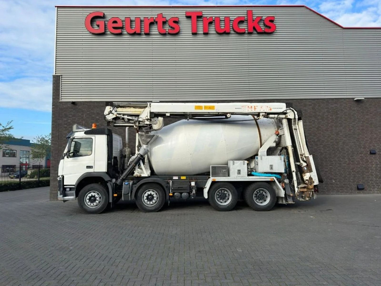 Volvo FM 410 8X4 + STETTER 9 M3 MIXER/MISCHER + THEAM - Autodomíchávač: obrázek 1 Volvo FM 410 8X4 + STETTER 9 M3 MIXER/MISCHER + THEAM - Autodomíchávač: obrázek 1