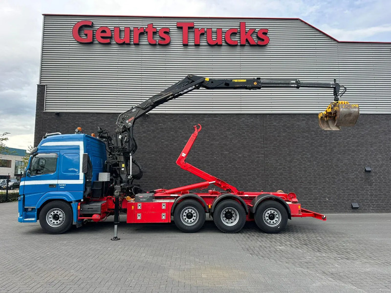 Volvo FM 500 8X2 HIAB MULTILIFT HAAKARMSYSTEM / ABROLLKIPPER / HOOKLIFT MET HIAB LOGLIFT 165Z LAADKRAAN - Hákový nosič kontejnerů, Auto s hydraulickou rukou: obrázek 1 Volvo FM 500 8X2 HIAB MULTILIFT HAAKARMSYSTEM / ABROLLKIPPER / HOOKLIFT MET HIAB LOGLIFT 165Z LAADKRAAN - Hákový nosič kontejnerů, Auto s hydraulickou rukou: obrázek 1