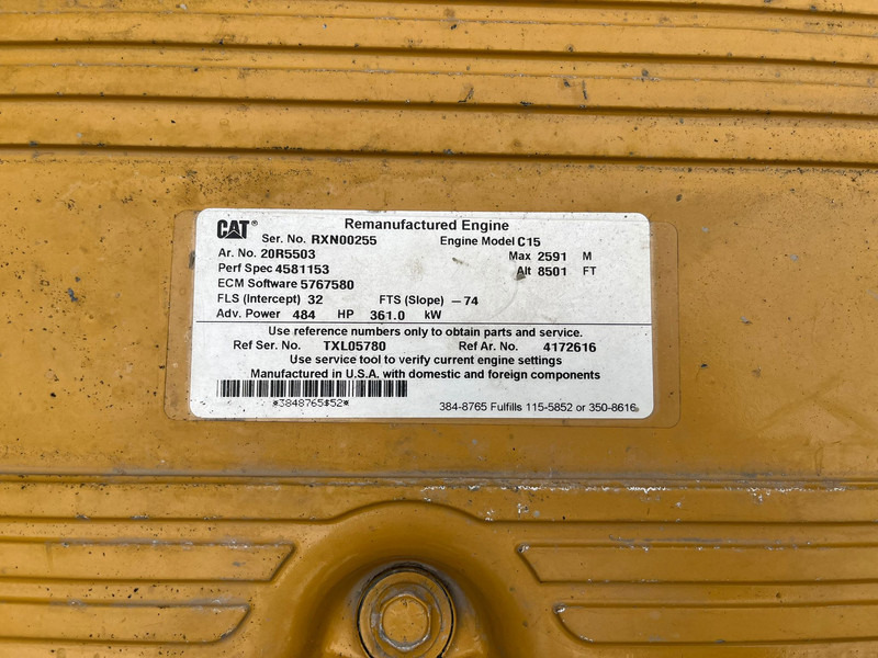 Kloubový sklápěč Caterpillar 740B: obrázek 17