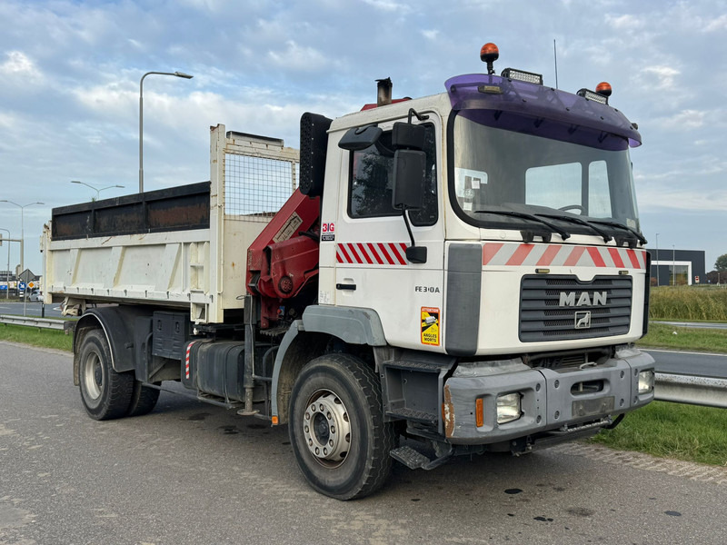 MAN 19.310 4x2 Kipper with HMF 1463K2 Crane - Sklápěč, Auto s hydraulickou rukou: obrázek 2 MAN 19.310 4x2 Kipper with HMF 1463K2 Crane - Sklápěč, Auto s hydraulickou rukou: obrázek 2