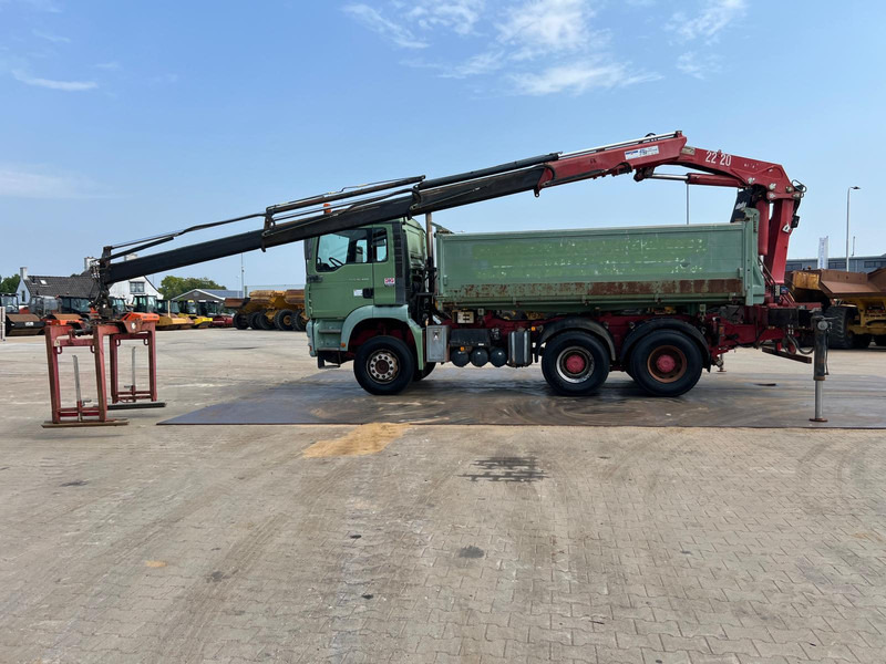 MAN TGA 26.480 tipper + HMF crane - Sklápěč, Auto s hydraulickou rukou: obrázek 2 MAN TGA 26.480 tipper + HMF crane - Sklápěč, Auto s hydraulickou rukou: obrázek 2