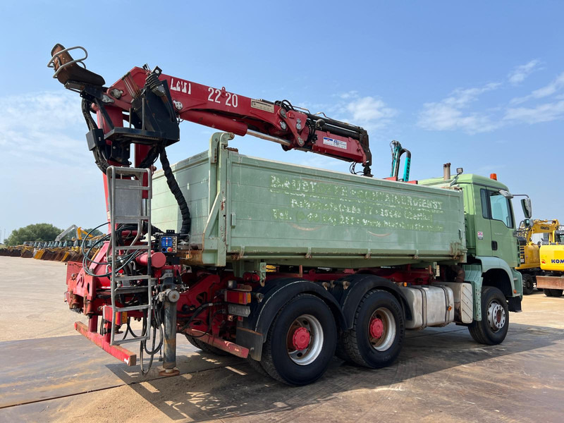MAN TGA 26.480 tipper + HMF crane - Sklápěč, Auto s hydraulickou rukou: obrázek 5 MAN TGA 26.480 tipper + HMF crane - Sklápěč, Auto s hydraulickou rukou: obrázek 5