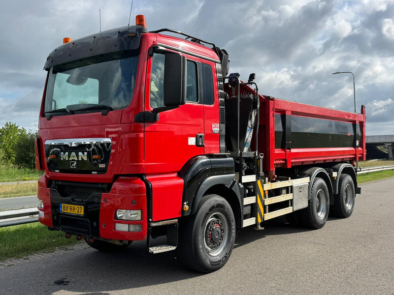 MAN TGS 32.400 6x6 Kipper with Crane - Sklápěč, Auto s hydraulickou rukou: obrázek 2 MAN TGS 32.400 6x6 Kipper with Crane - Sklápěč, Auto s hydraulickou rukou: obrázek 2