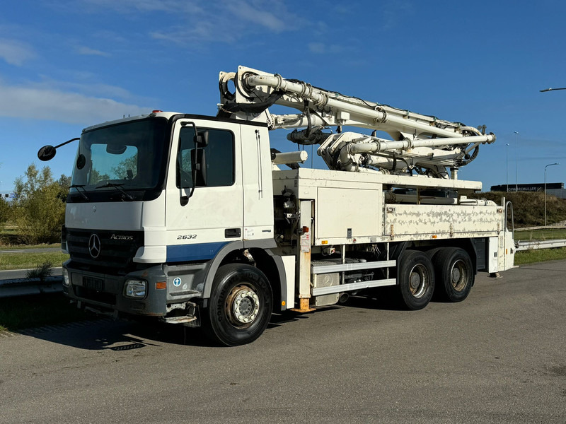 MERCEDESBENZ Actros 2632 6x4 with Putzmeister BSF 24-4 11 24m concrete pump - Autočerpadlo: obrázek 1 MERCEDESBENZ Actros 2632 6x4 with Putzmeister BSF 24-4 11 24m concrete pump - Autočerpadlo: obrázek 1