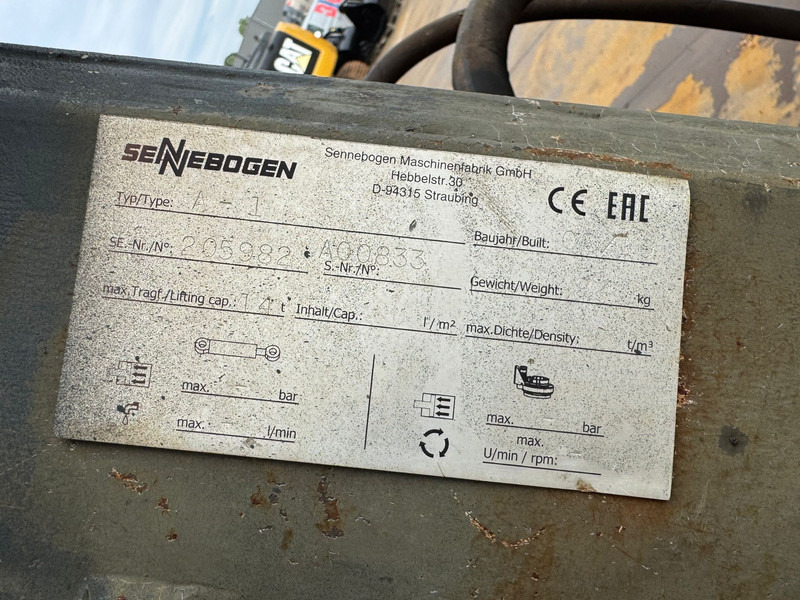 Drapák Sennebogen Orangepeel Grab sennebogen: obrázek 11