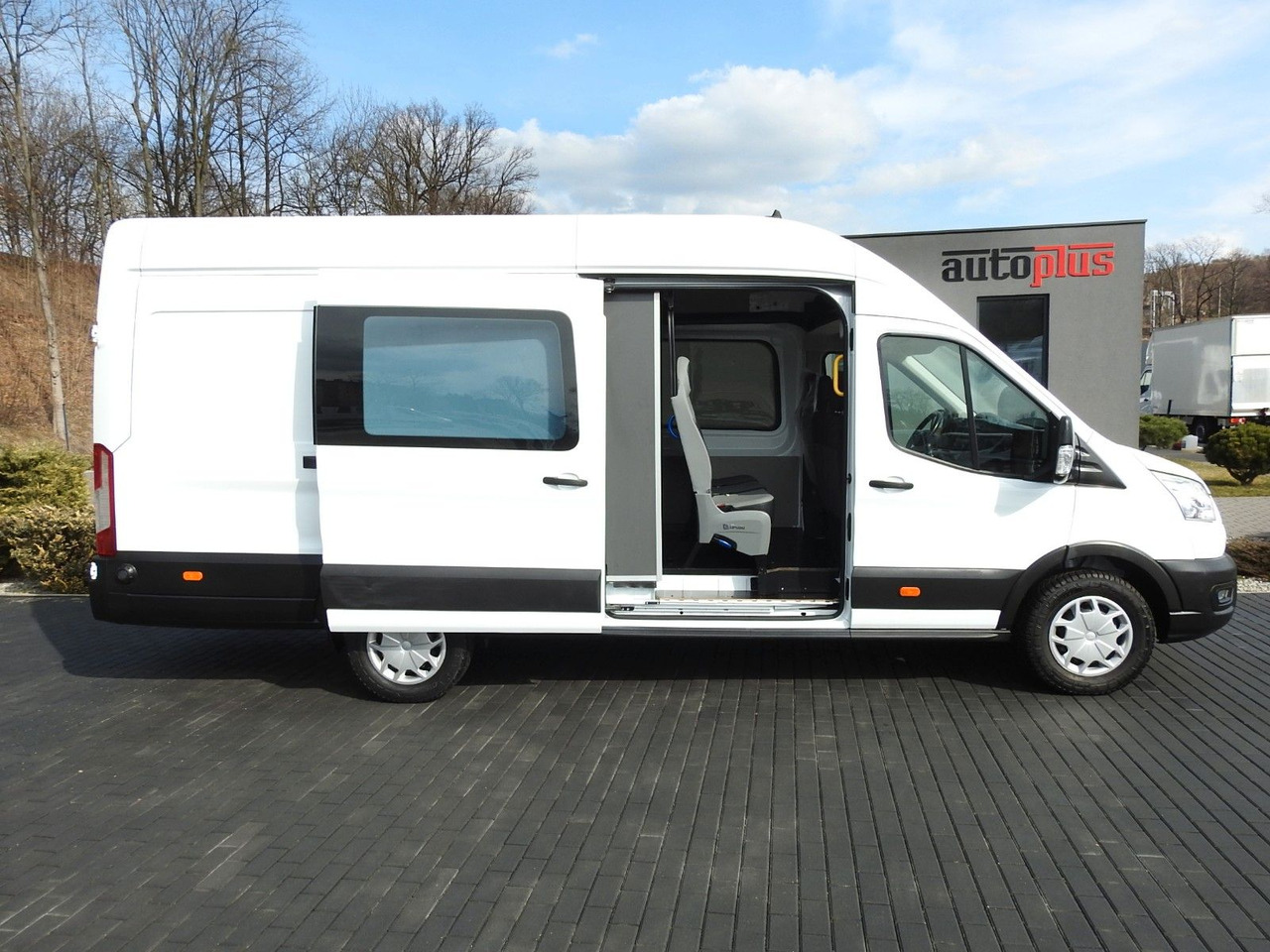 Furgon, Dodávka s dvojitou kabinou Ford TRANSIT  KASTENWAGEN DOPPELKABINE 6 SITZE  A/C: obrázek 8