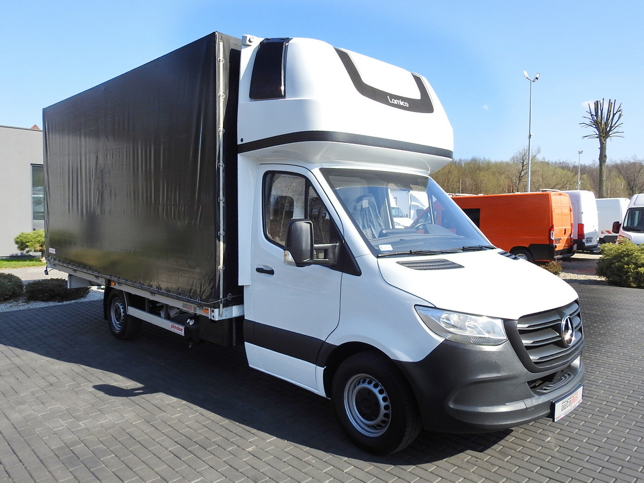 MERCEDES SPRINTER 316 TARPAULIN 10 PALLETS WEBASTO AIR CONDITIONING 165HP - Plachtová dodávka: obrázek 4 MERCEDES SPRINTER 316 TARPAULIN 10 PALLETS WEBASTO AIR CONDITIONING 165HP - Plachtová dodávka: obrázek 4