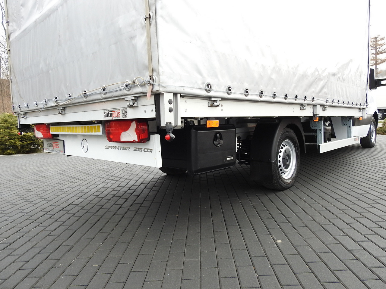 Plachtová dodávka MERCEDES SPRINTER 316 TARPAULIN 10 PALLETS WEBASTO CRUISE CONTROL LED LIGHTS PNEUMATICS AUTOMATIC TRANSMISSION  AIR CONDITIONING  160HP: obrázek 25