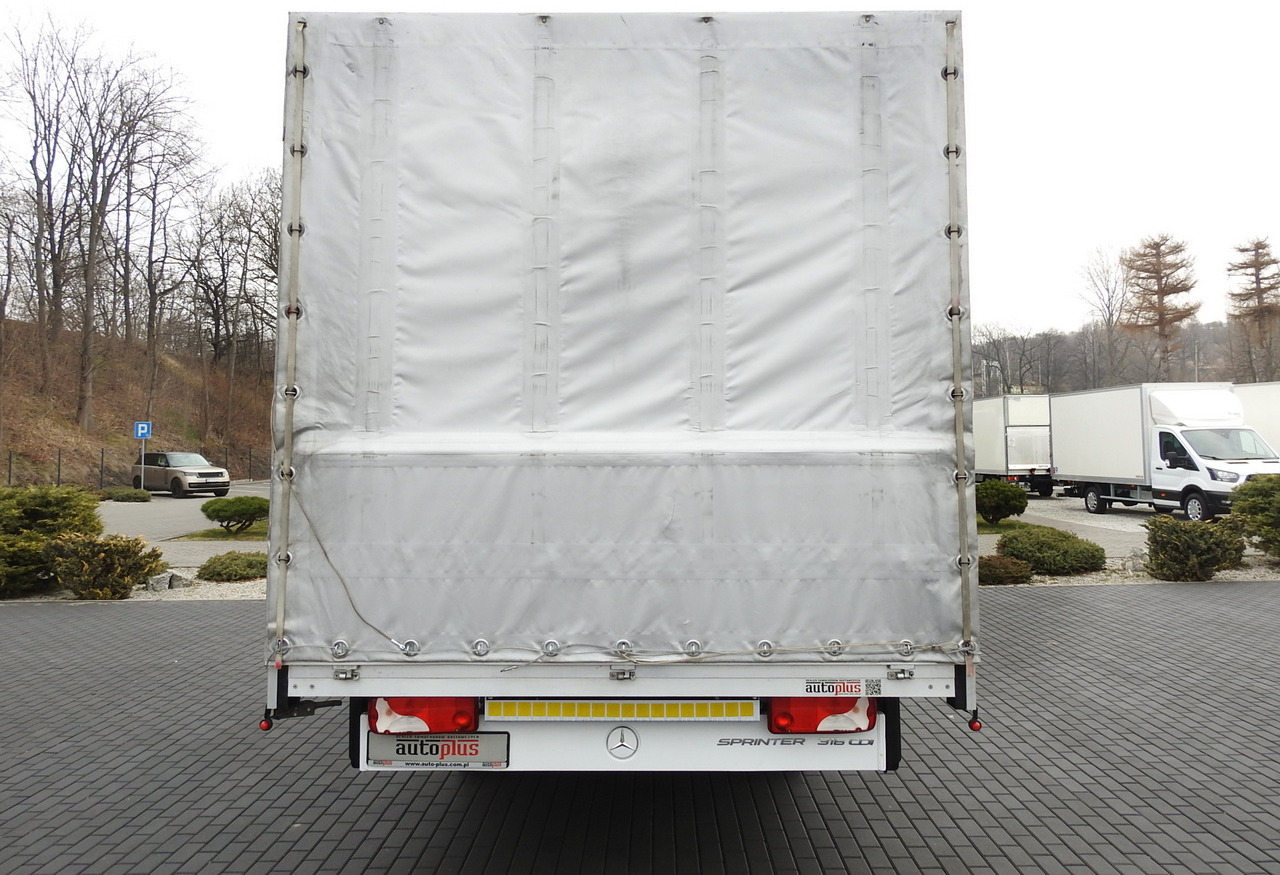 Plachtová dodávka MERCEDES SPRINTER 316 TARPAULIN 10 PALLETS WEBASTO CRUISE CONTROL LED LIGHTS PNEUMATICS AUTOMATIC TRANSMISSION  AIR CONDITIONING  160HP: obrázek 11