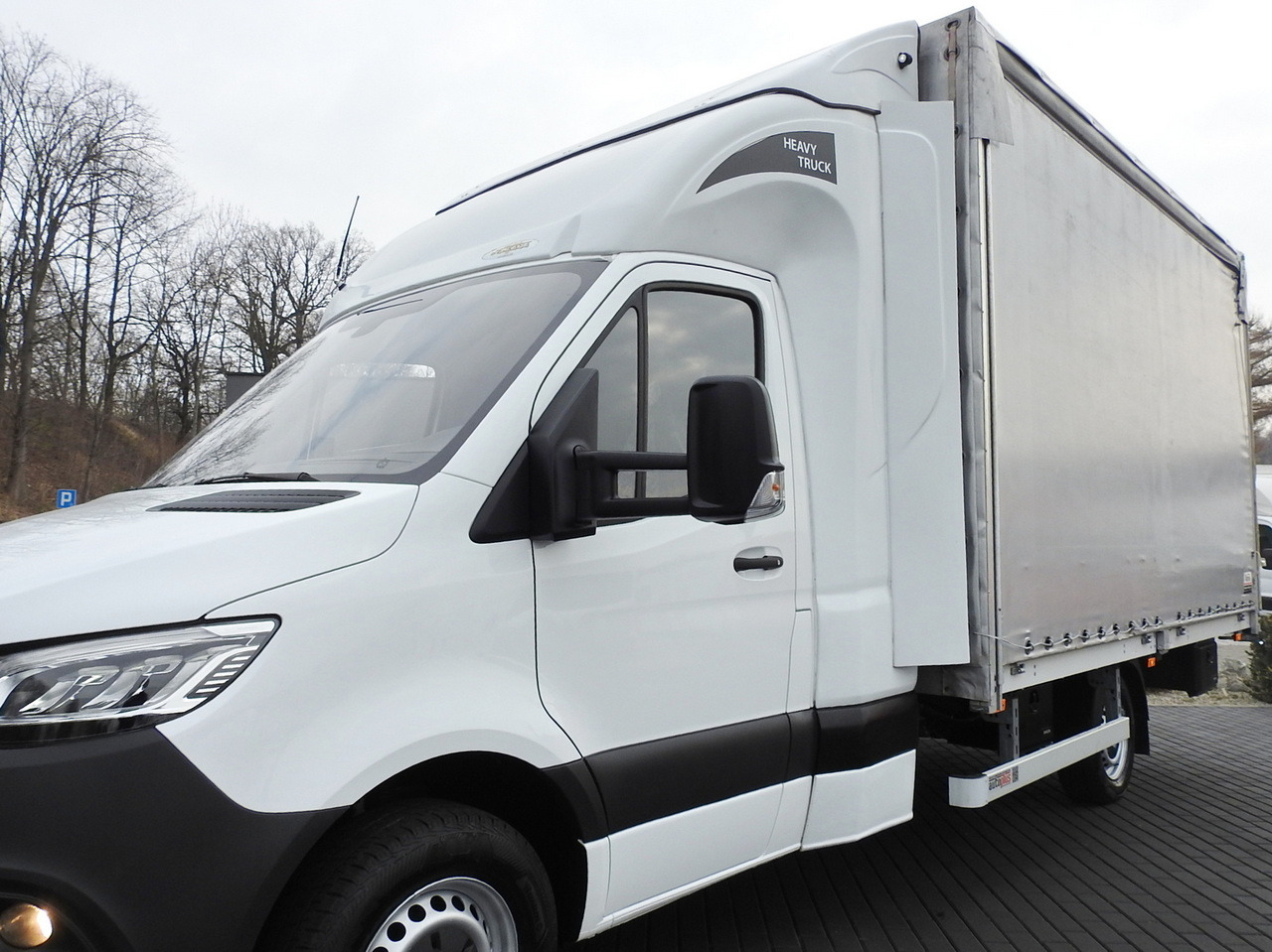 Plachtová dodávka MERCEDES SPRINTER 316 TARPAULIN 10 PALLETS WEBASTO CRUISE CONTROL LED LIGHTS PNEUMATICS AUTOMATIC TRANSMISSION  AIR CONDITIONING  160HP: obrázek 19