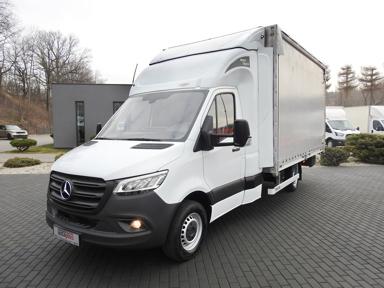 Plachtová dodávka MERCEDES SPRINTER 316 TARPAULIN 10 PALLETS WEBASTO CRUISE CONTROL LED LIGHTS PNEUMATICS AUTOMATIC TRANSMISSION  AIR CONDITIONING  160HP: obrázek 18