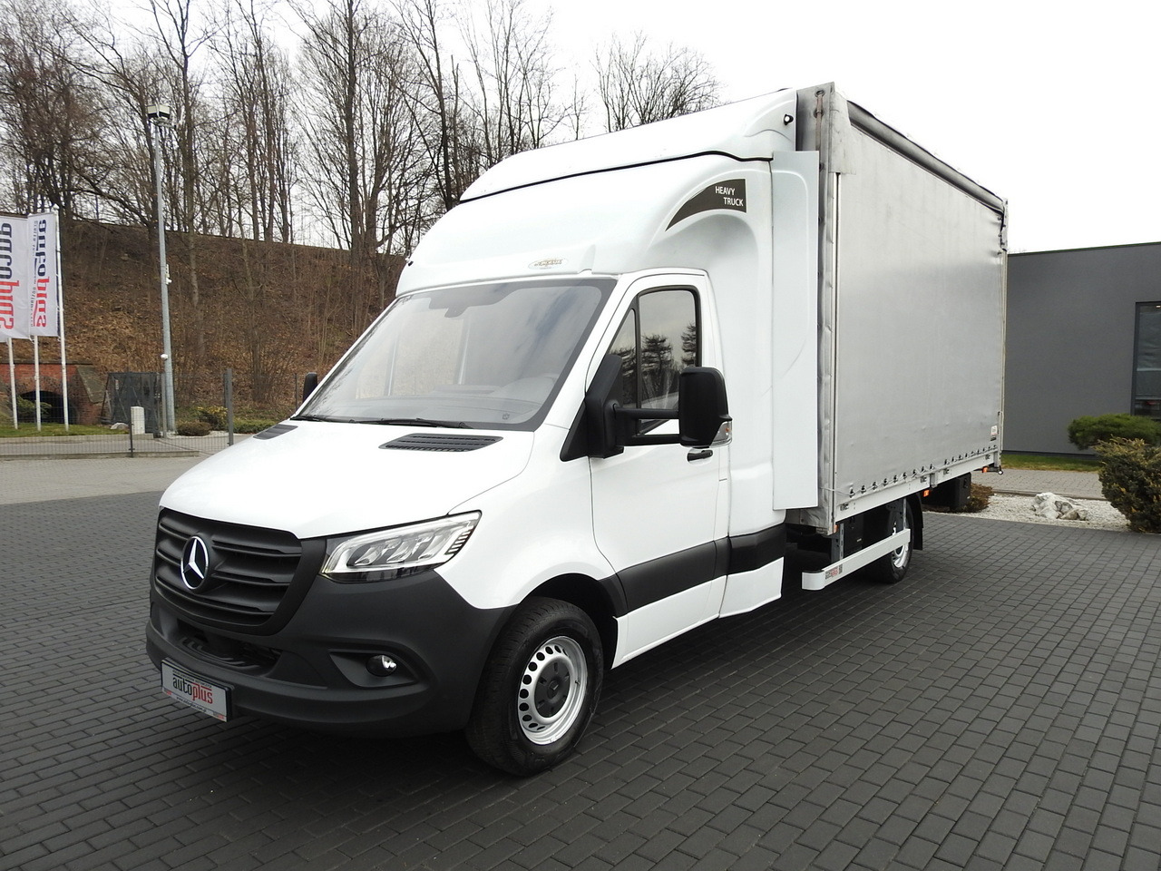 Plachtová dodávka MERCEDES SPRINTER 316 TARPAULIN 10 PALLETS WEBASTO CRUISE CONTROL LED LIGHTS PNEUMATICS AUTOMATIC TRANSMISSION  AIR CONDITIONING  160HP: obrázek 6