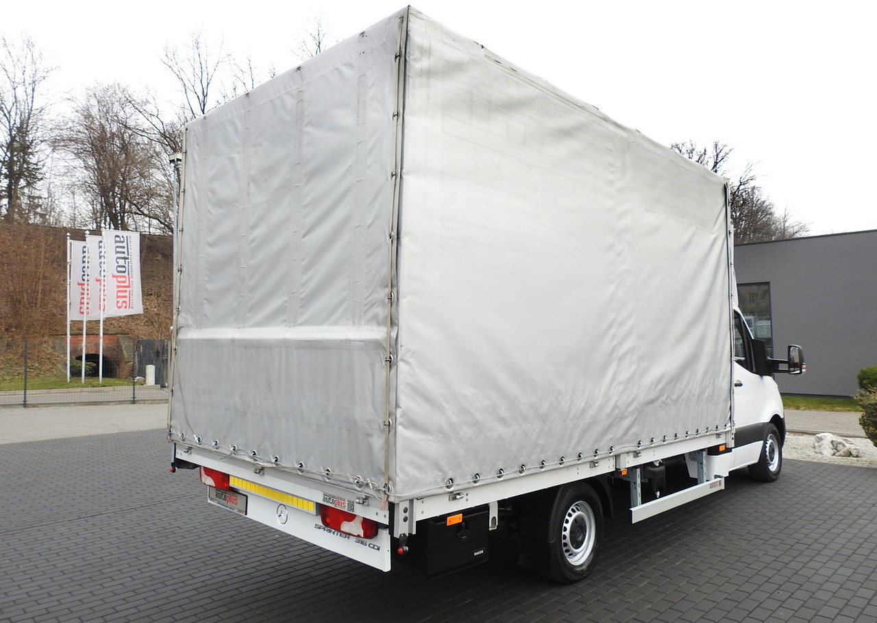 Plachtová dodávka MERCEDES SPRINTER 316 TARPAULIN 10 PALLETS WEBASTO CRUISE CONTROL LED LIGHTS PNEUMATICS AUTOMATIC TRANSMISSION  AIR CONDITIONING  160HP: obrázek 13
