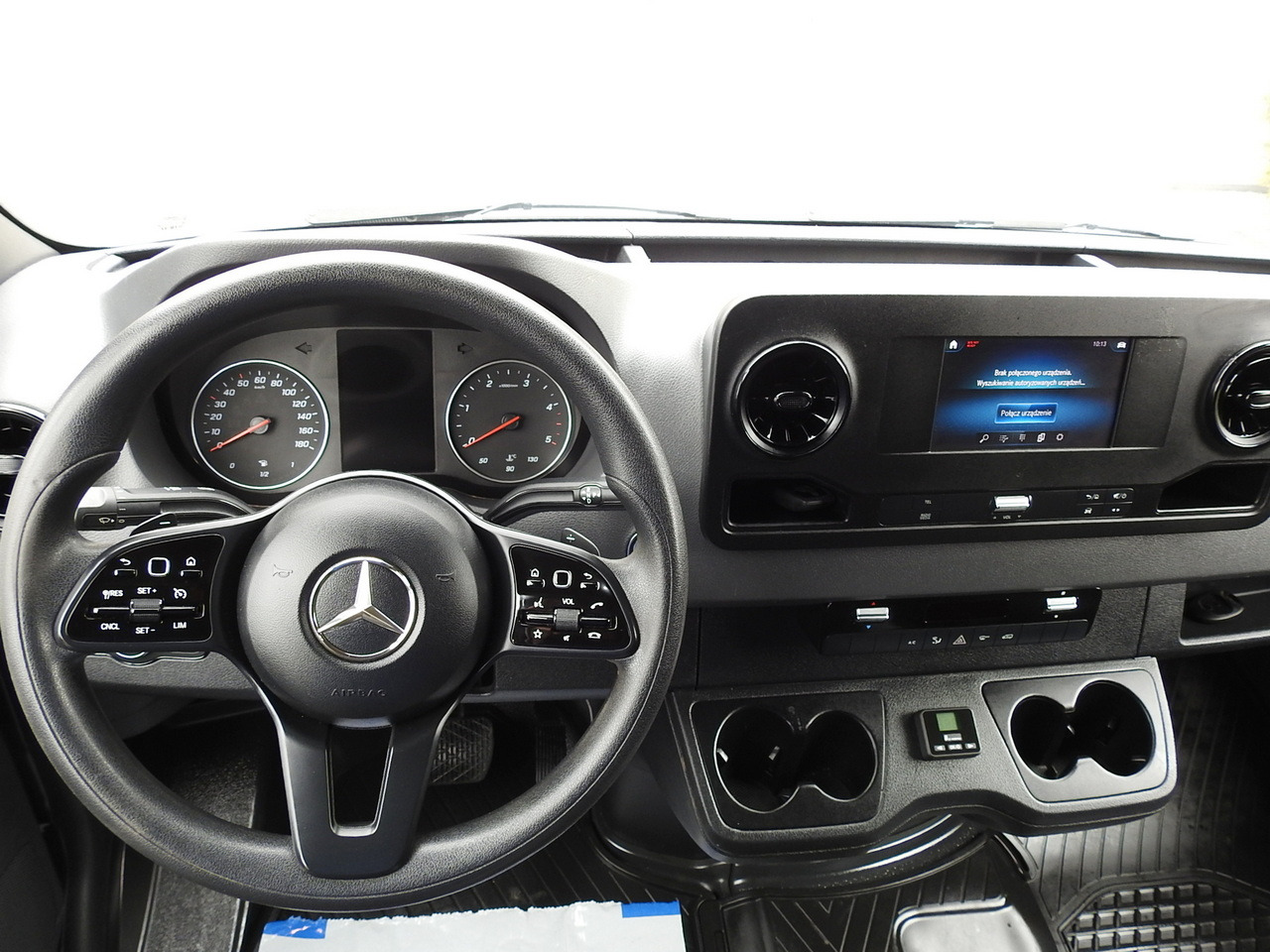Plachtová dodávka MERCEDES SPRINTER 316 TARPAULIN 10 PALLETS WEBASTO CRUISE CONTROL LED LIGHTS PNEUMATICS AUTOMATIC TRANSMISSION  AIR CONDITIONING  160HP: obrázek 33