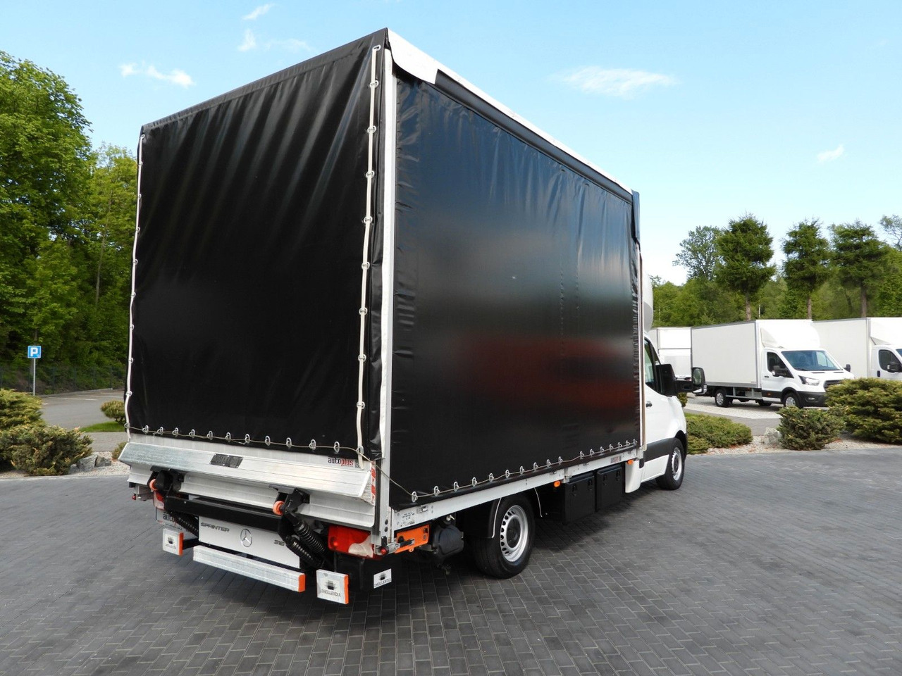 Mercedes-Benz SPRINTER 316 PRITSCHE PLANE AUFZUG 10 PALETTEN - Plachtová dodávka, Dodávka s dvojitou kabinou: obrázek 3 Mercedes-Benz SPRINTER 316 PRITSCHE PLANE AUFZUG 10 PALETTEN - Plachtová dodávka, Dodávka s dvojitou kabinou: obrázek 3
