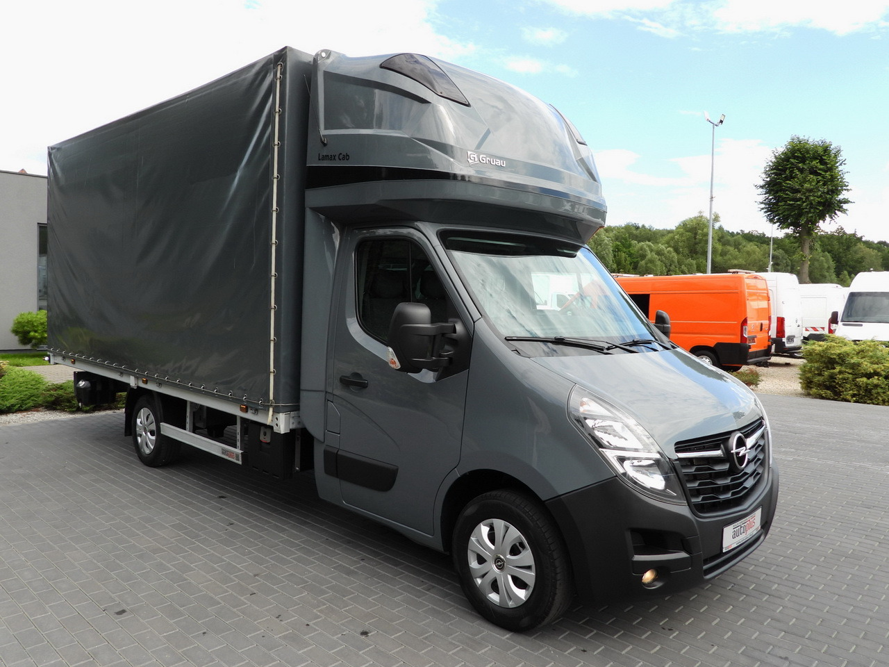 OPEL MOVANO TARPAULIN 10 PALLETS WEBASTO CRUISE CONTROL LED LIGHTS PNEUMATICS AIR CONDITIONING 165HP - Plachtová dodávka: obrázek 4 OPEL MOVANO TARPAULIN 10 PALLETS WEBASTO CRUISE CONTROL LED LIGHTS PNEUMATICS AIR CONDITIONING 165HP - Plachtová dodávka: obrázek 4