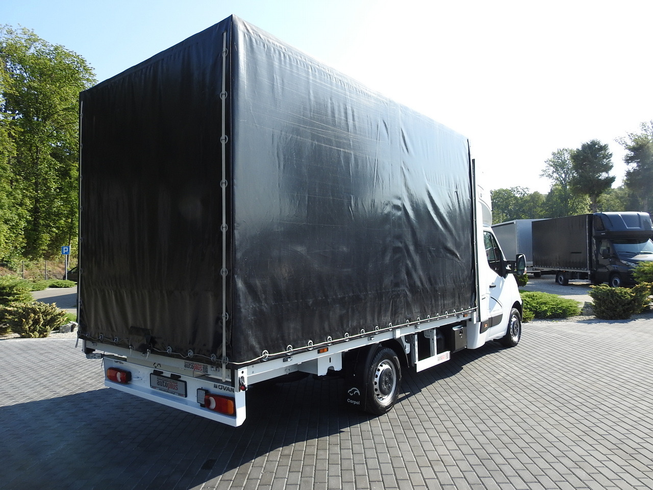 OPEL MOVANO TARPAULIN 8 PALLETS WEBASTO CRUISE CONTROL AIR CONDITIONING LED LIGHTS PNEUMATICS 165HP - Plachtová dodávka: obrázek 3 OPEL MOVANO TARPAULIN 8 PALLETS WEBASTO CRUISE CONTROL AIR CONDITIONING LED LIGHTS PNEUMATICS 165HP - Plachtová dodávka: obrázek 3