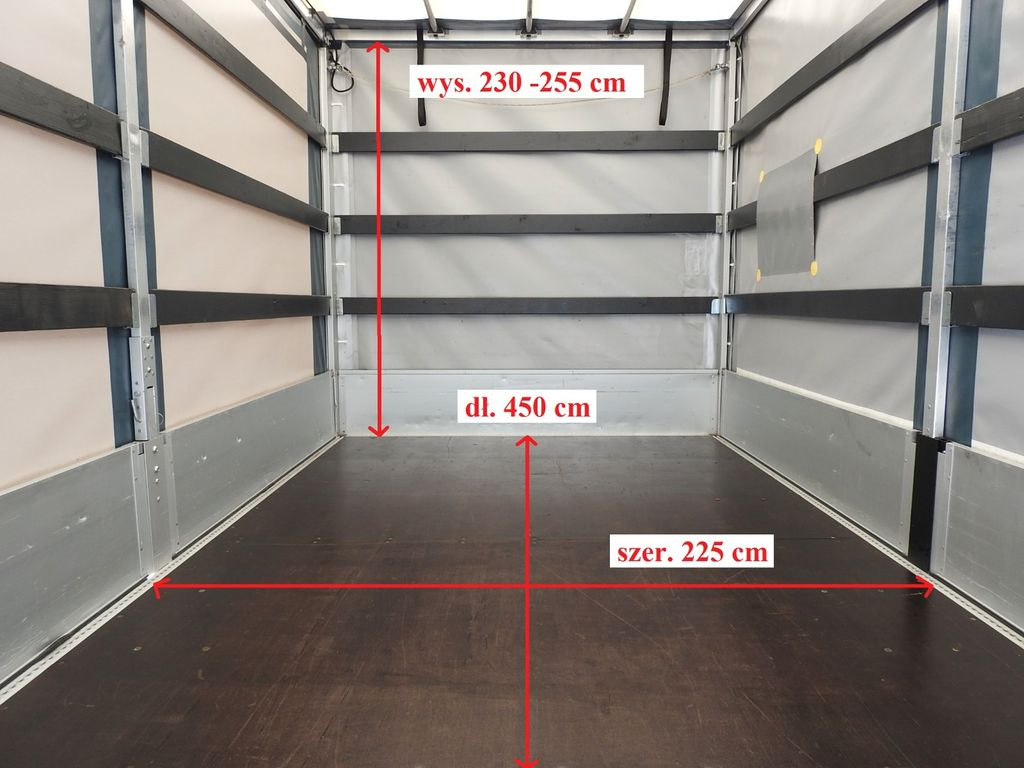 Plachtová dodávka Opel MOVANO PRITSCHE PLANE 9 PALETTEN AUFZUG A/C: obrázek 12