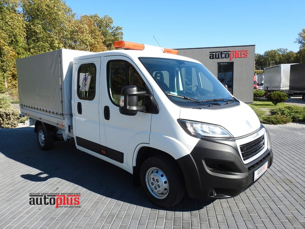 Peugeot BOXER PRITSCHE DOPPELKABINE DOKA 7 SITZE - Dodávka valník, Dodávka s dvojitou kabinou: obrázek 1 Peugeot BOXER PRITSCHE DOPPELKABINE DOKA 7 SITZE - Dodávka valník, Dodávka s dvojitou kabinou: obrázek 1