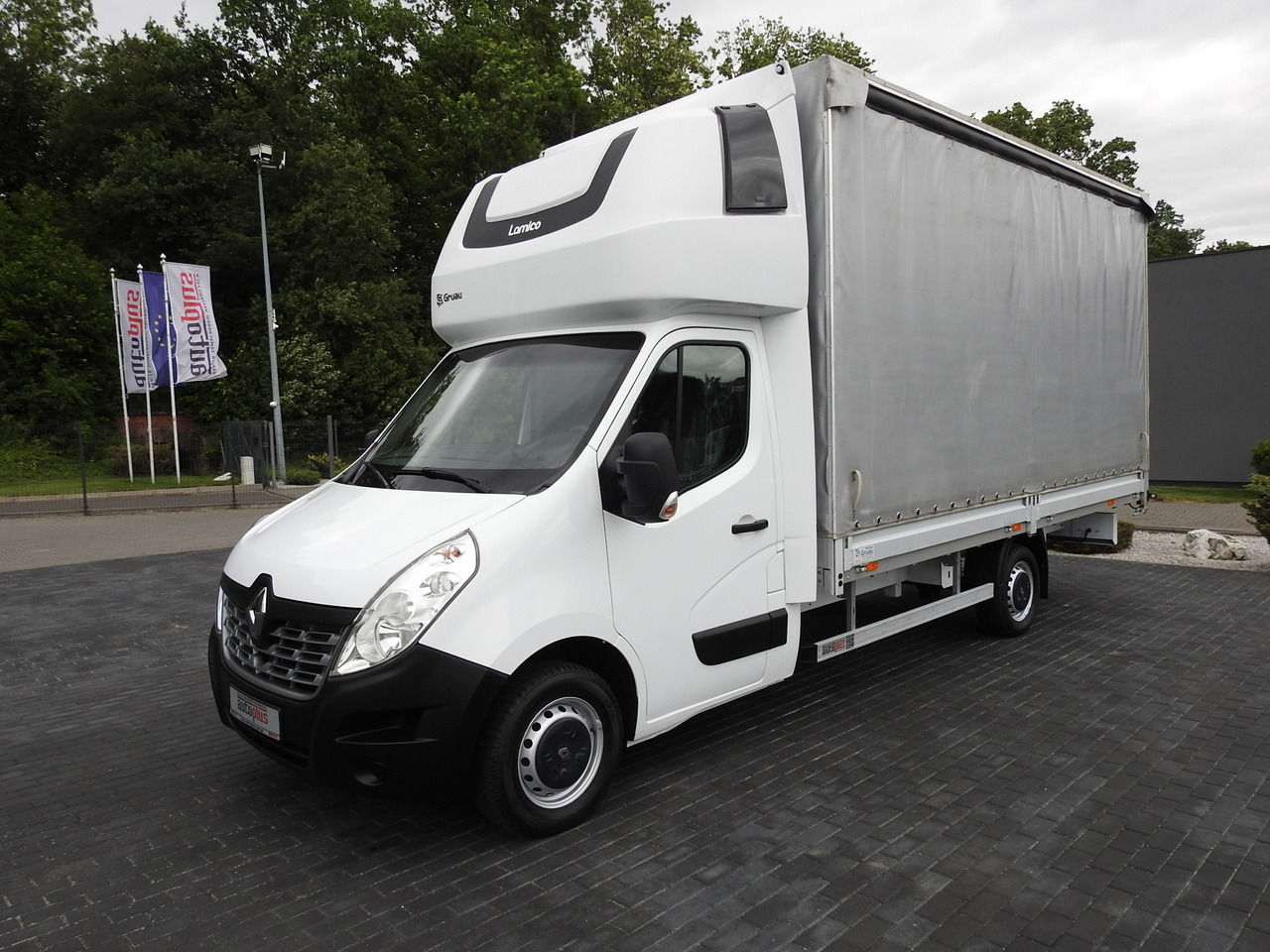 Plachtová dodávka RENAULT MASTER TARPAULIN 10 PALLETS WEBASTO CRUISE CONTROL AIR CONDITIONING  170HP: obrázek 6