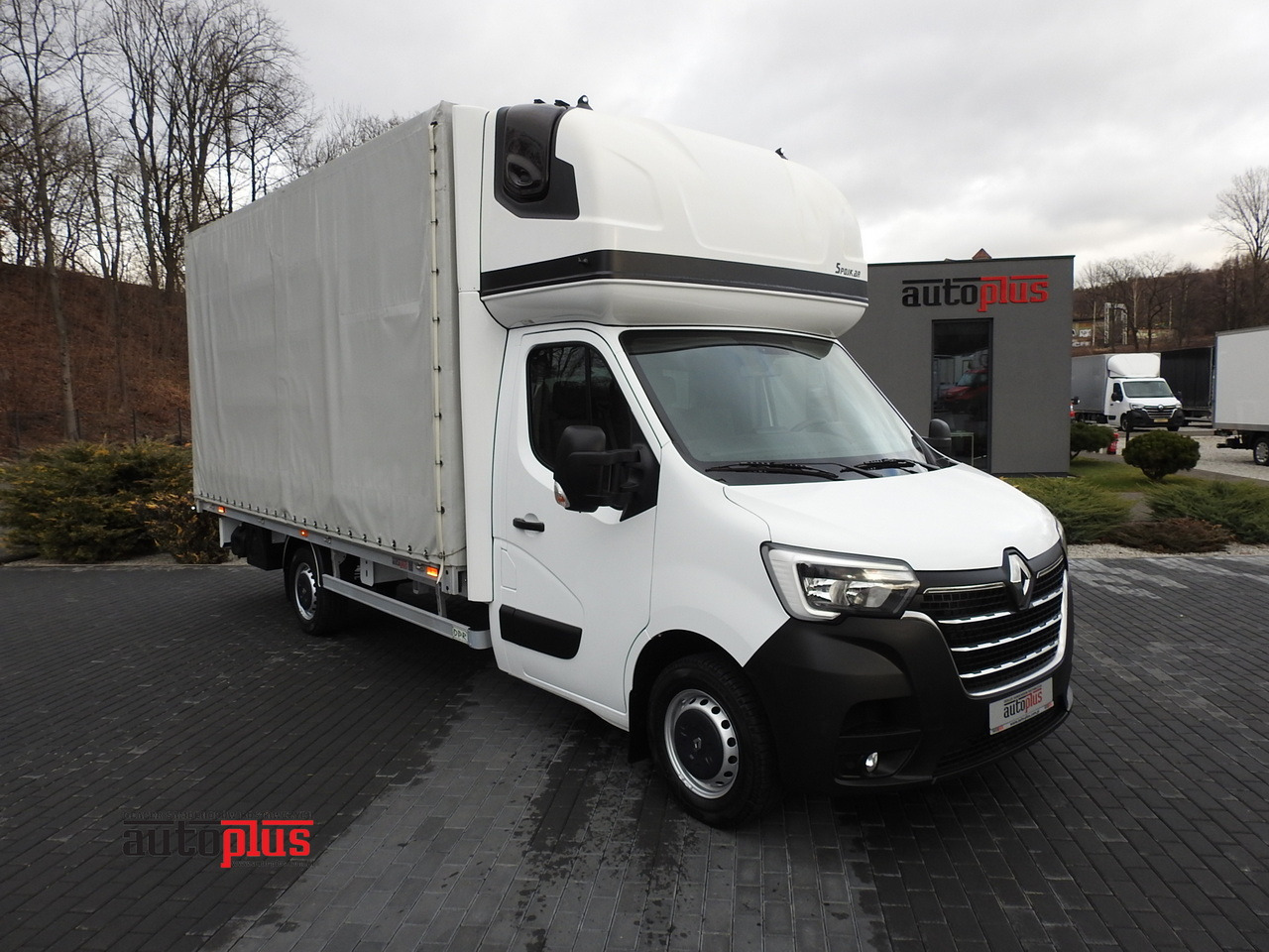 RENAULT MASTER TARPAULIN 10 PALLETS WEBASTO CRUISE CONTROL AIR CONDITIONING LED LIGHTS PNEUMATICS 165HP - Plachtová dodávka: obrázek 1 RENAULT MASTER TARPAULIN 10 PALLETS WEBASTO CRUISE CONTROL AIR CONDITIONING LED LIGHTS PNEUMATICS 165HP - Plachtová dodávka: obrázek 1