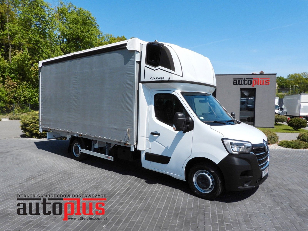 Renault MASTER PRITSCHE PLANE 10 PALETTEN WEBASTO A/C - Plachtová dodávka: obrázek 1 Renault MASTER PRITSCHE PLANE 10 PALETTEN WEBASTO A/C - Plachtová dodávka: obrázek 1