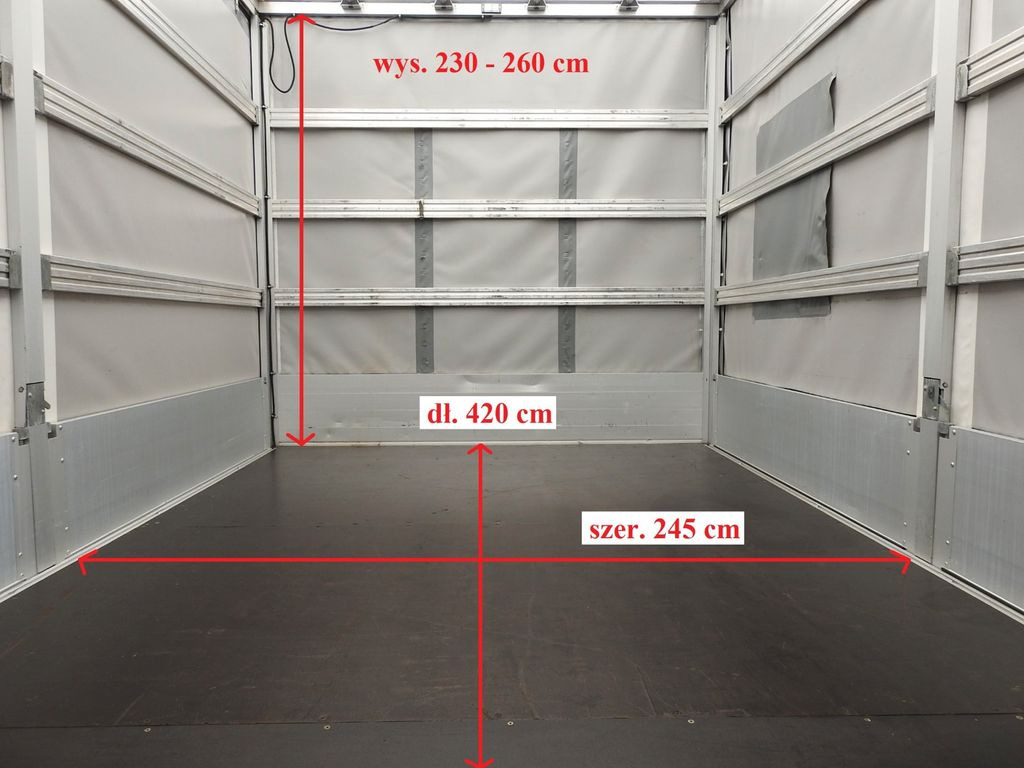 Plachtová dodávka, Dodávka s dvojitou kabinou Renault MASTER PRITSCHE PLANE 10 PALETTEN WEBASTO NAVI.: obrázek 12