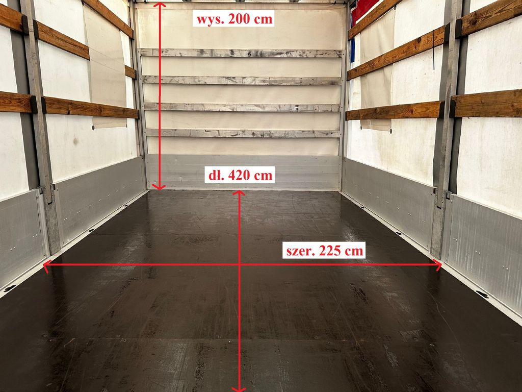 Plachtová dodávka, Dodávka s dvojitou kabinou Renault MASTER PRITSCHE PLANE 8 PALET A/C TEMPOMAT: obrázek 12