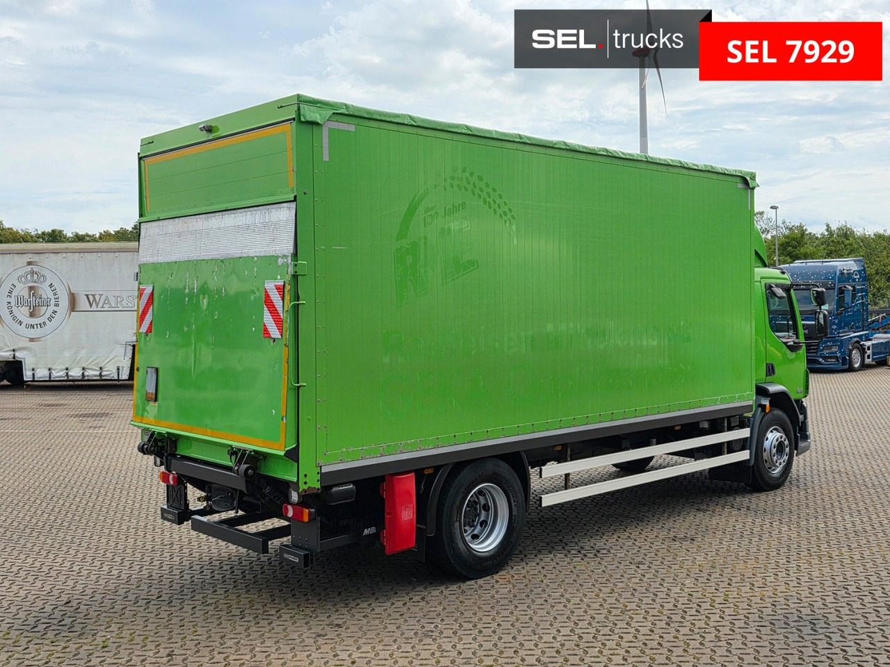 DAF FA LF 55.300 / Ladebordwand + Kofferseite - Plachtový nákladní auto: obrázek 5 DAF FA LF 55.300 / Ladebordwand + Kofferseite - Plachtový nákladní auto: obrázek 5